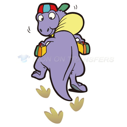 Dinosaur Iron-on Stickers (Heat Transfers)NO.8821